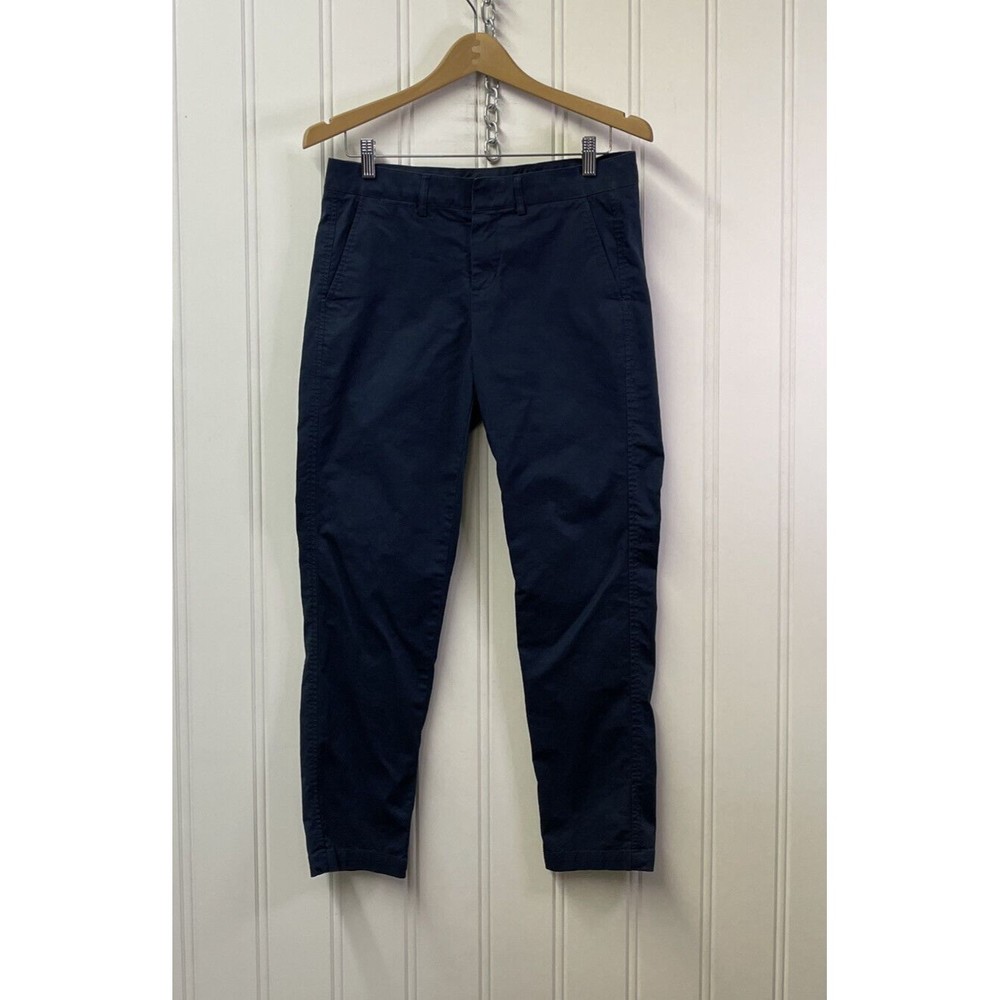 Vince Women’s Dusty Blue Cropped Ankle Pants Size 6 Soft‎ & Comfy!